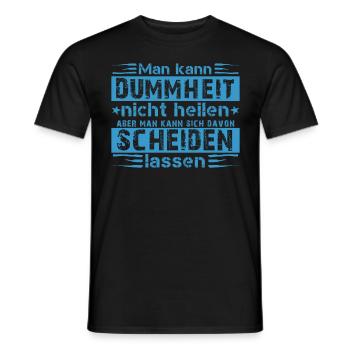Scheidungsparty glücklich Geschieden Divorce - Männer T-Shirt - Schwarz - Vorne - AI Model Male 178 light (178cm)