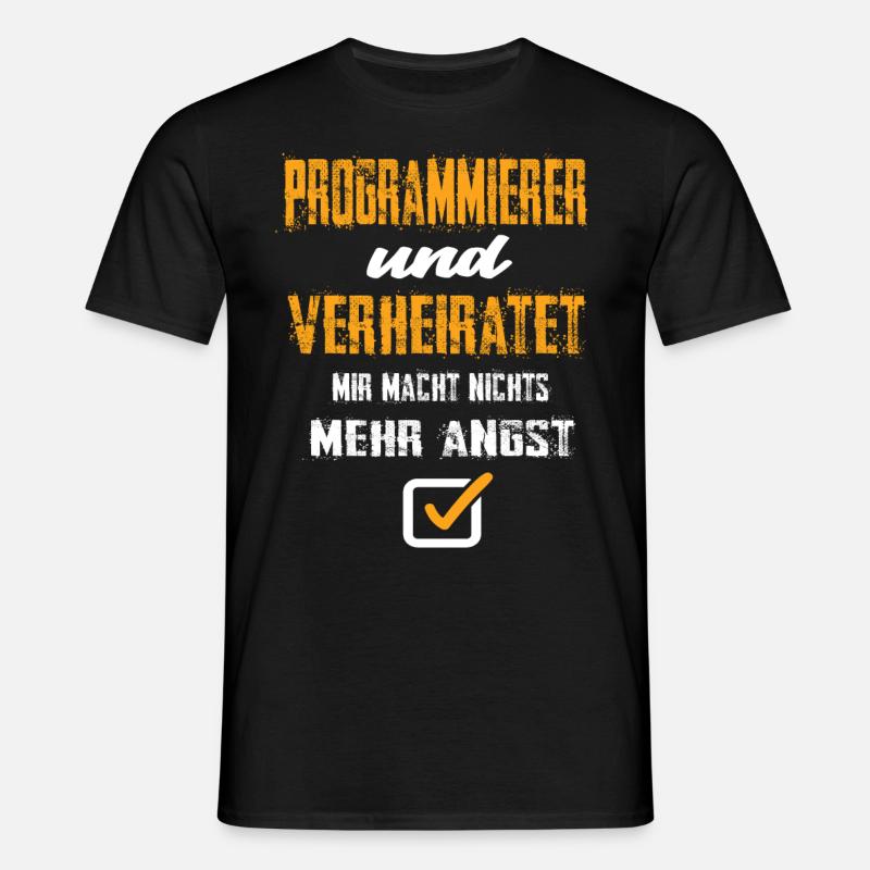 Programmierer - Männer T-Shirt - Schwarz