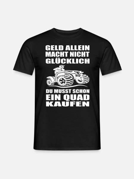 Quad - Männer T-Shirt - Schwarz