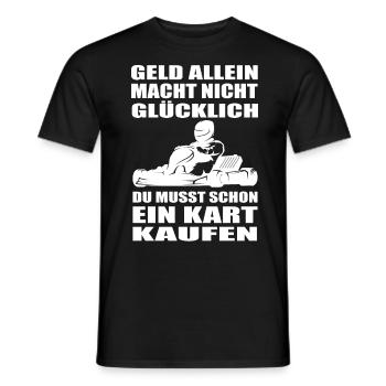 Kart - Männer T-Shirt - Schwarz - Vorne - AI Model Male 178 light (178cm)