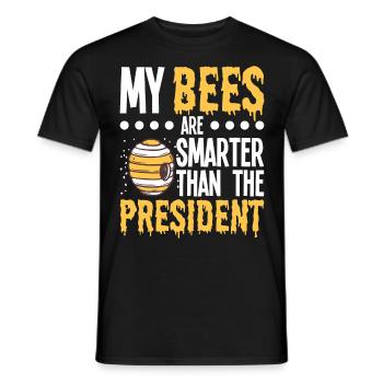 Apiculteurs Abeilles Abeilles mellifères Apiculture - T-shirt homme - noir - Devant - AI Model Male 178 light (178cm)