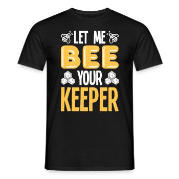 Apiculteurs Abeilles Abeilles mellifères Apiculture - T-shirt homme - noir - Devant - AI Model Male 178 light (178cm)