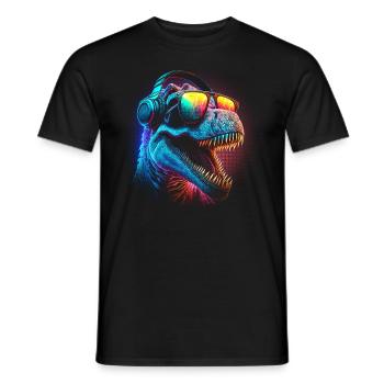 Rad Rex - T-shirt homme - noir - Devant - AI Model Male 178 light (178cm)