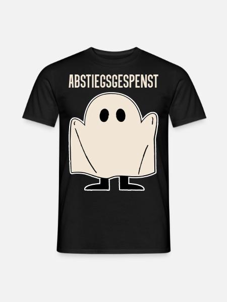 Abstiegsgespenst - Männer T-Shirt - Schwarz