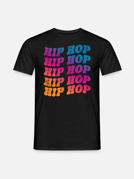 Hip Hop Rap - Men's T-Shirt - black