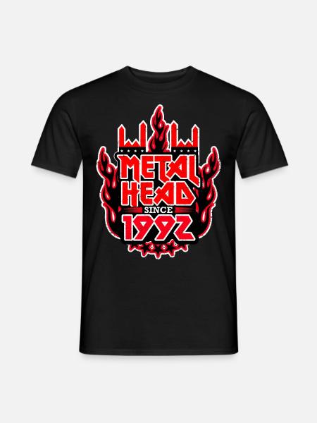 METALHEAD since 1992 - Men's T-Shirt - black