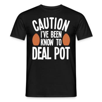 Poterie Töpfern Töpfer Töpferei - T-shirt homme - noir - Devant - AI Model Male 178 light (178cm)