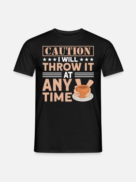 Töpfern Töpfer Töpferei Pottery - Men's T-Shirt - black