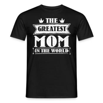 Weltbeste Mama Muttertag Beste Mama coolste Mama - Männer T-Shirt - Schwarz - Vorne - AI Model Male 178 light (178cm)