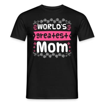 Weltbeste Mama Muttertag Beste Mama coolste Mama - Männer T-Shirt - Schwarz - Vorne - AI Model Male 178 light (178cm)