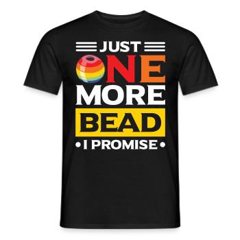 Pearl Bead Embroidery Jeweler Jewelry Maker - Men's T-Shirt - black - Front - AI Model Male 178 light (178cm)