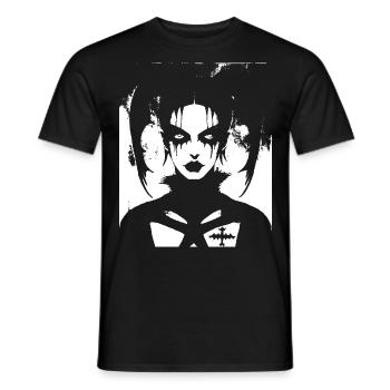 Dunkle Kunst Okkulte Gothic Batcave Mädchen Post Punk Fledermaus - Männer T-Shirt - Schwarz - Vorne - AI Model Male 178 light (178cm)