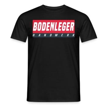 Bodenleger T-Shirt - Männer T-Shirt - Schwarz - Vorne - AI Model Male 178 light (178cm)