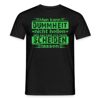 Scheidungsparty glücklich Geschieden Divorce - Männer T-Shirt - Schwarz - Vorne - AI Model Male 178 light (178cm)