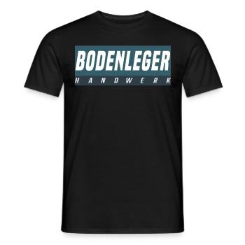 Bodenleger T-Shirt - Männer T-Shirt - Schwarz - Vorne - AI Model Male 178 light (178cm)