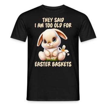 Eggspert Ostereier Suche Osterhasen Osterfreund - Männer T-Shirt - Schwarz - Vorne - AI Model Male 178 light (178cm)