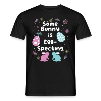 Ostern Bunny is Egg-Specting Osterhasen zukünftige - Männer T-Shirt - Schwarz - Vorne - AI Model Male 178 light (178cm)