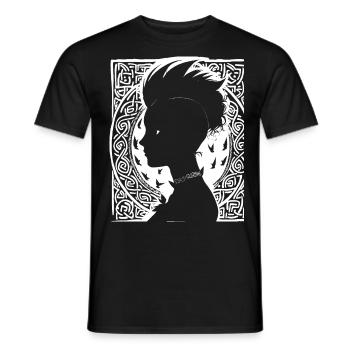 Entrez dans l’ombre Unique Horror Nun, Satanique, - T-shirt homme - noir - Devant - AI Model Male 178 light (178cm)
