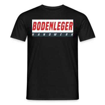 Bodenleger T-Shirt - Männer T-Shirt - Schwarz - Vorne - AI Model Male 178 light (178cm)