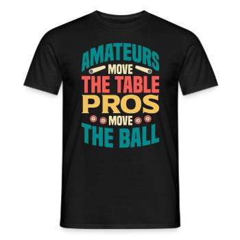 Flipper Retro Pinball Flipperautomat Bumper - T-shirt homme - noir - Devant - AI Model Male 178 light (178cm)