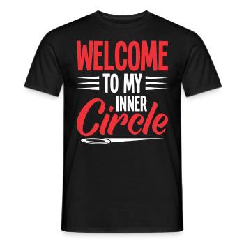 Discus Throw Discus Thrower Athletics Discus - Men's T-Shirt - black - Front - AI Model Male 178 light (178cm)