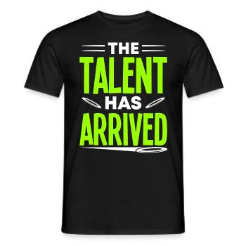 Discus Throw Discus Thrower Athletics Discus - Men's T-Shirt - black - Front - AI Model Male 178 light (178cm)