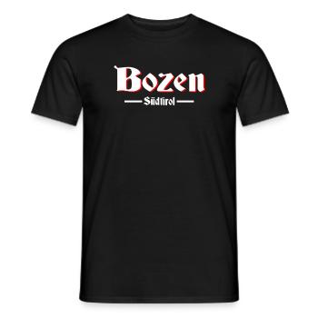 Bozen Südtirol - Männer T-Shirt - Schwarz - Vorne - AI Model Male 178 light (178cm)