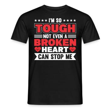 Transplantation cardiaque Chirurgie cardiaque Chirurgie cardiaque Chirurgie cardiaque Bypass - T-shirt homme - noir - Devant - AI Model Male 178 light (178cm)