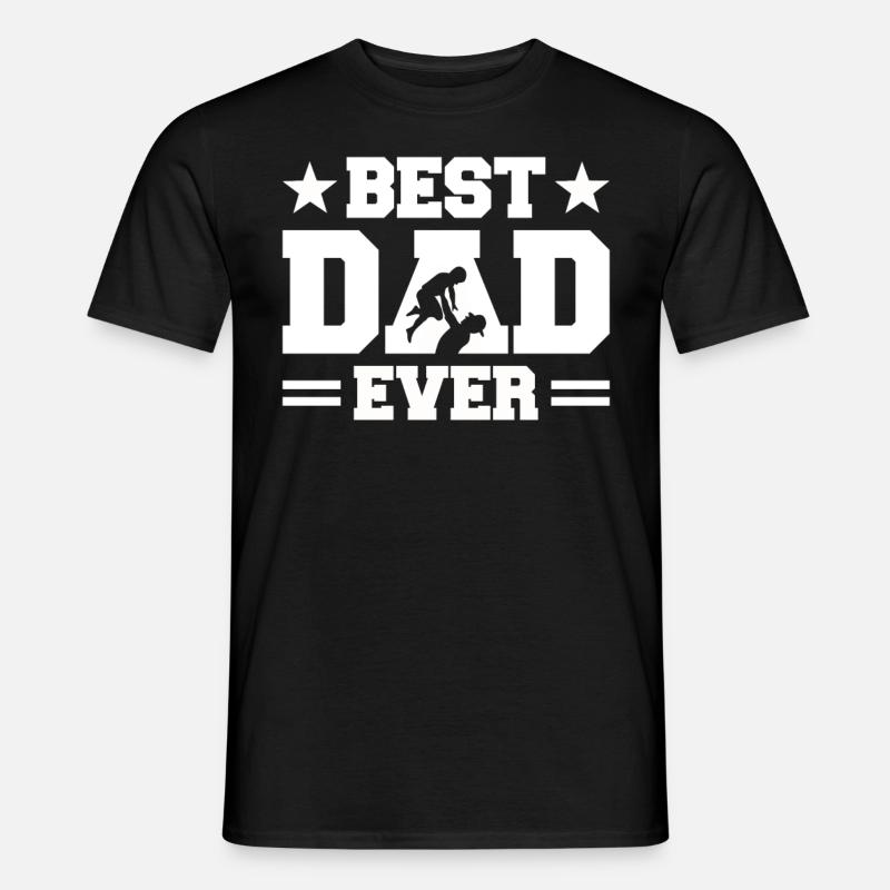Best Dad Ever - Men’s T-shirt - black