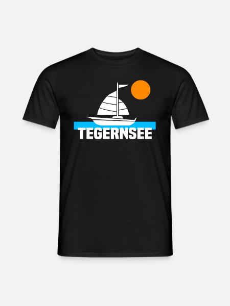 Tegernsee - Männer T-Shirt - Schwarz