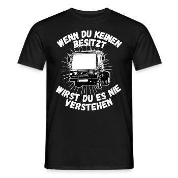 Multicar M25 Multicar Nouveaux camions Multricar - T-shirt homme - noir - Devant - AI Model Male 178 light (178cm)