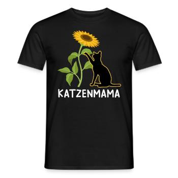 Katzenmama Kitten Katzenbesitzer I love Cats - Männer T-Shirt - Schwarz - Vorne - AI Model Male 178 light (178cm)