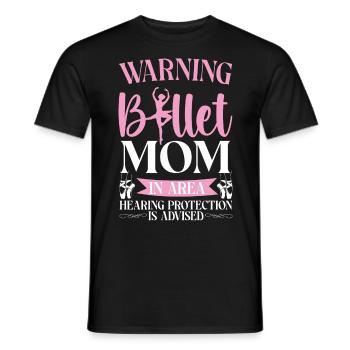 Ballet Dancer Dance Girl Ballerina - Männer T-Shirt - Schwarz - Vorne - AI Model Male 178 light (178cm)