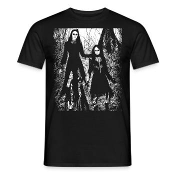 Fairycore Aesthetics Skeleton Fairy Goth Gothic G - Men's T-Shirt - black - Front - AI Model Male 178 light (178cm)