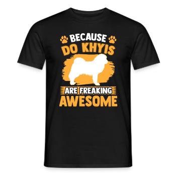 Do Khyi sont fantastiques Tibetmastiff Tibetan Mastiff - T-shirt homme - noir - Devant - AI Model Male 178 light (178cm)