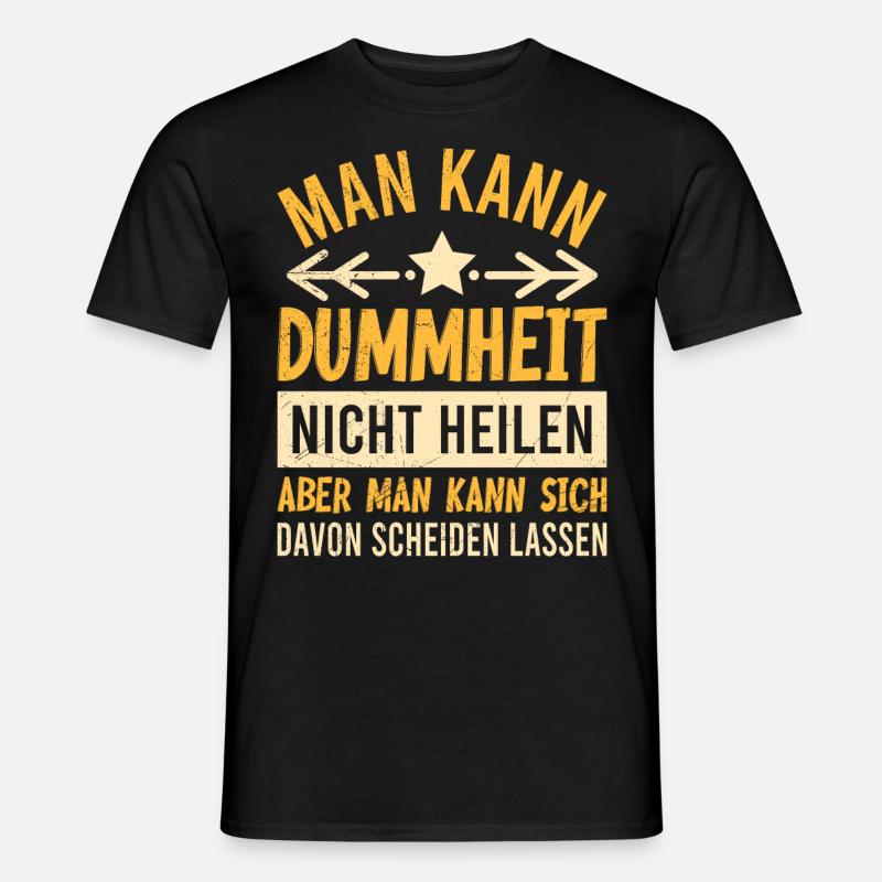 Scheidungsparty cooler Ex Mann Scheidung - Männer T-Shirt - Schwarz