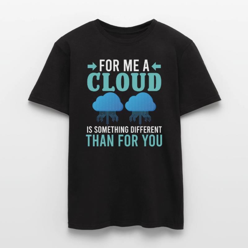 Software Developer Cloud Is Something Different Men’s T-shirt
