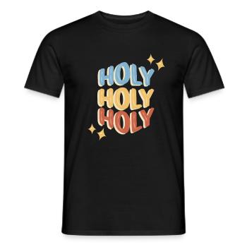 Holy - Men's T-Shirt - black - Front - AI Model Male 178 light (178cm)