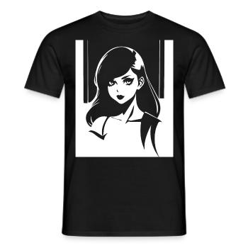 Batcave Girl Dark Fairytale Goth Occult Women Got - T-shirt homme - noir - Devant - AI Model Male 178 light (178cm)