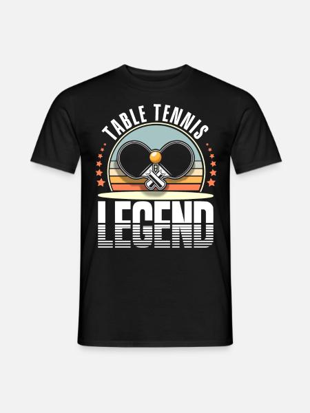 Ping-pong - T-shirt homme - noir