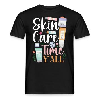 Cute Licensed Esthetician Skincare - Männer T-Shirt - Schwarz - Vorne - AI Model Male 178 light (178cm)