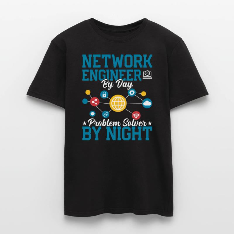 Network Technician Problem Solver Administrator Men’s T-shirt