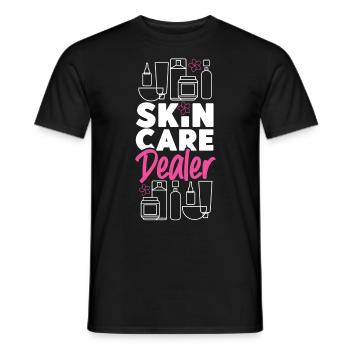 Cute Licensed Esthetician Skincare - Männer T-Shirt - Schwarz - Vorne - AI Model Male 178 light (178cm)