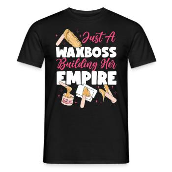 Cute Esthetician Skincare - Men's T-Shirt - black - Front - AI Model Male 178 light (178cm)