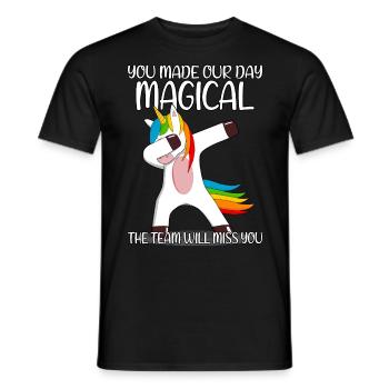 Jobskifte Ny afskedsgave til job - Mænd T-shirt - sort - Foran - AI Model Male 178 light (178cm)