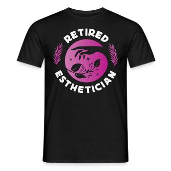 Cute Licensed Esthetician Skincare - Männer T-Shirt - Schwarz - Vorne - AI Model Male 178 light (178cm)