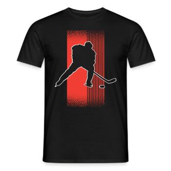 Eishockey Hockey sur glace - T-shirt homme - noir - Devant - AI Model Male 178 light (178cm)