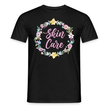 Cute Esthetician Skincare - Männer T-Shirt - Schwarz - Vorne - AI Model Male 178 light (178cm)