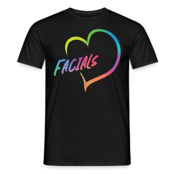Cute Esthetician Skincare - Männer T-Shirt - Schwarz - Vorne - AI Model Male 178 light (178cm)