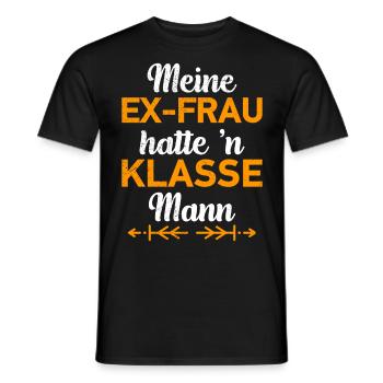 Scheidungsparty Finally Divorced Scheidung - Männer T-Shirt - Schwarz - Vorne - AI Model Male 178 light (178cm)